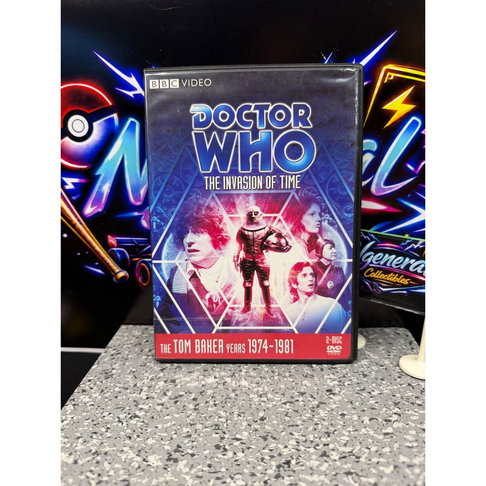 Doctor Who The Invasion of Time DVD Tom Baker 4th Doctor 2-Disc Set Story 97 BBC